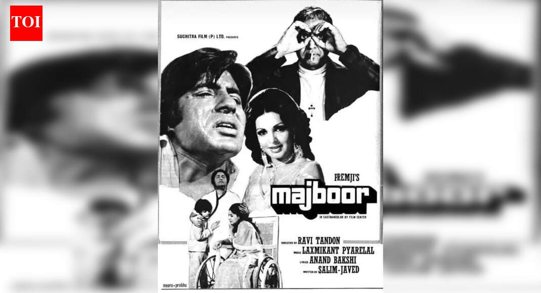 Raveena Tandon remembers Ravi Tandon's classic as Amitabh Bachchan's 'Majboor' completes 51 years