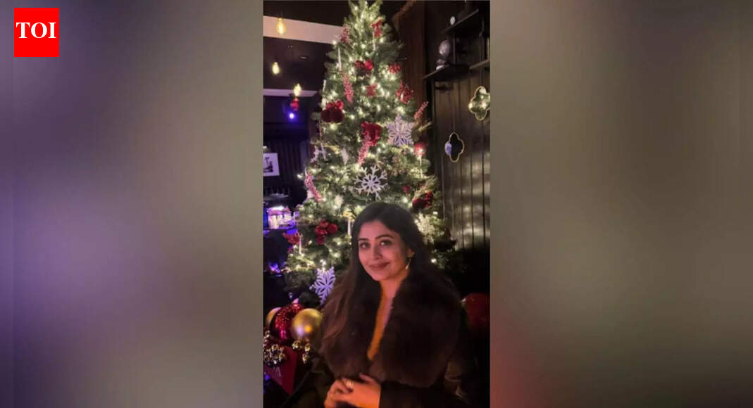 Ritabhari Chakraborty rings in Christmas at Los Angeles