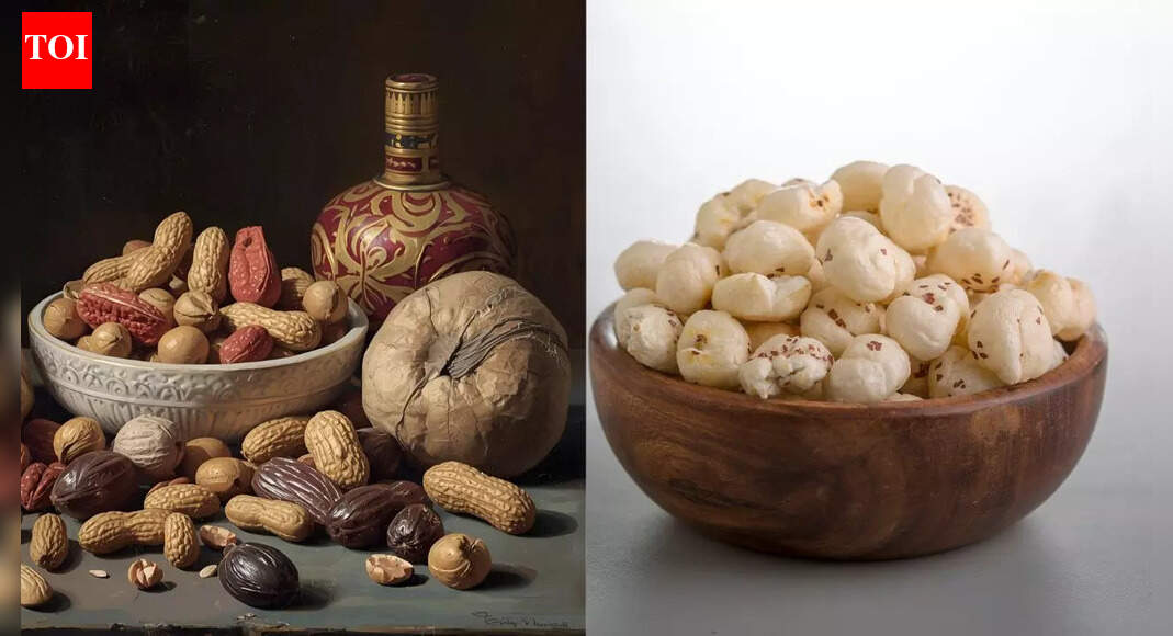 Peanut vs Makhana vs Mixed Nuts: Best for weight loss and cholesterol management
