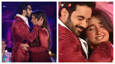  BFFs Ashnoor Kaur and Abhishek Bajaj reunite for a performance; dance to 'Ladki badi anjaani hai'