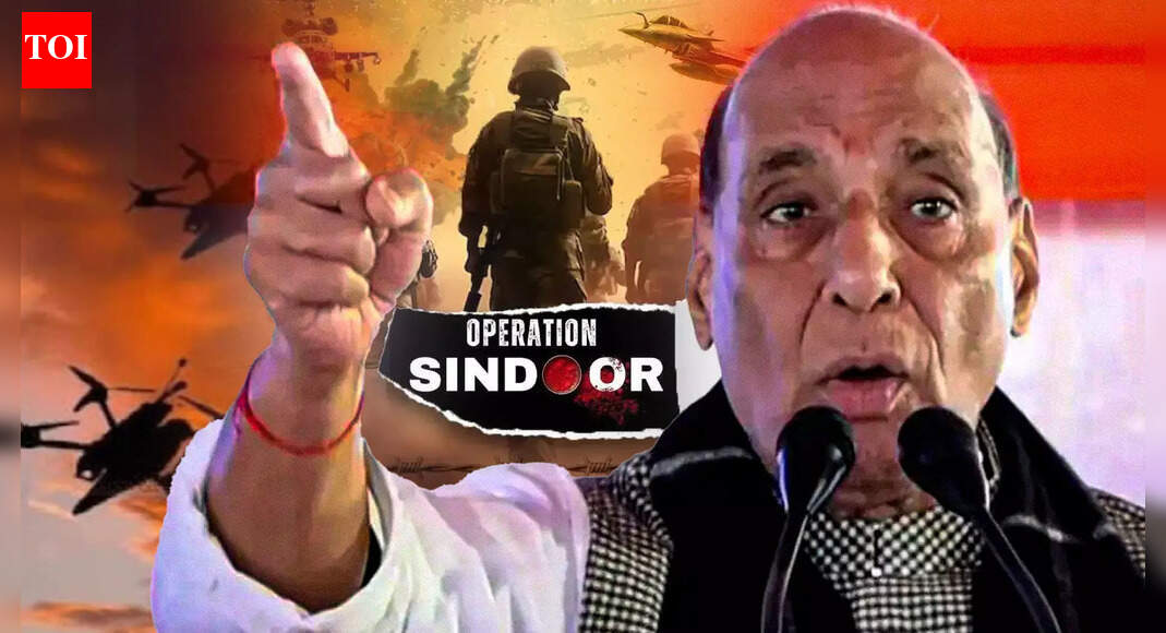 "World Saw What Happened To Terrorists..." Rajnath says Strong Borders Powered Op Sindoor success