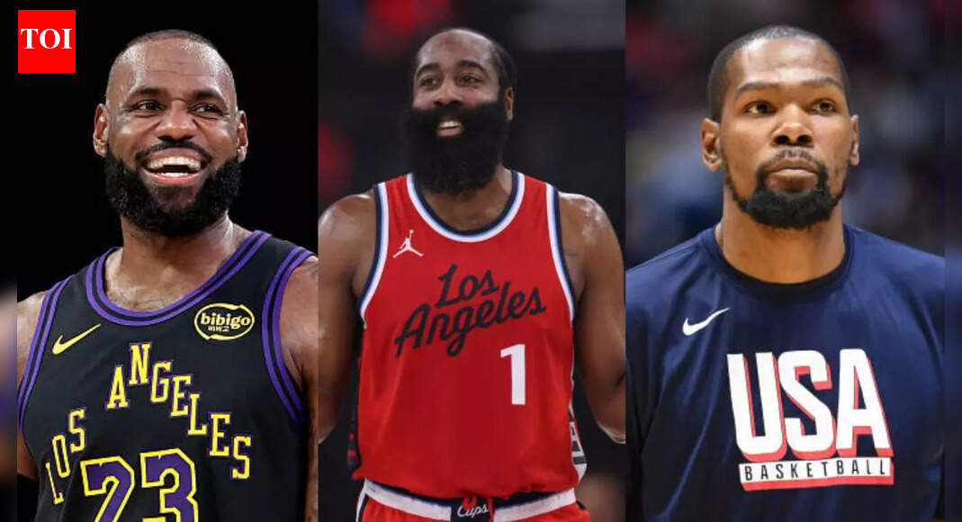 "Y'all 2 different" - James Harden fires playful shot at LeBron James and Kevin Durant as he storms into NBA’s top 10 All-Time scorers