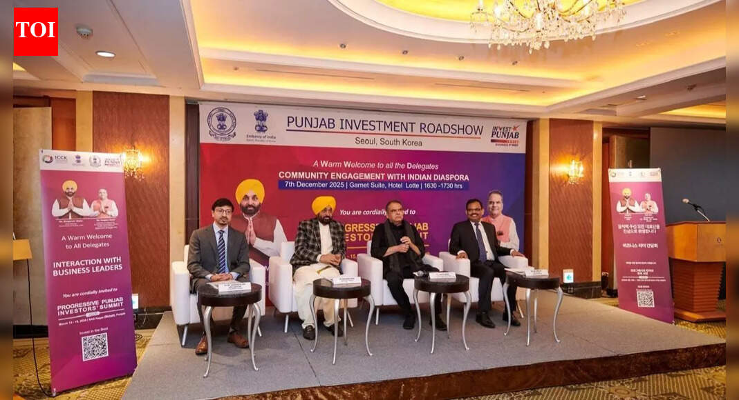 Mann urges Punjabi diaspora in Seoul to help attract Korean investments to Punjab