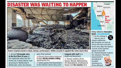 25 dead in Arpora nightclub inferno