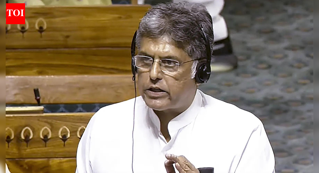 Manish Tewari brings bill in Lok Sabha seeking to let MPs take their own voting line