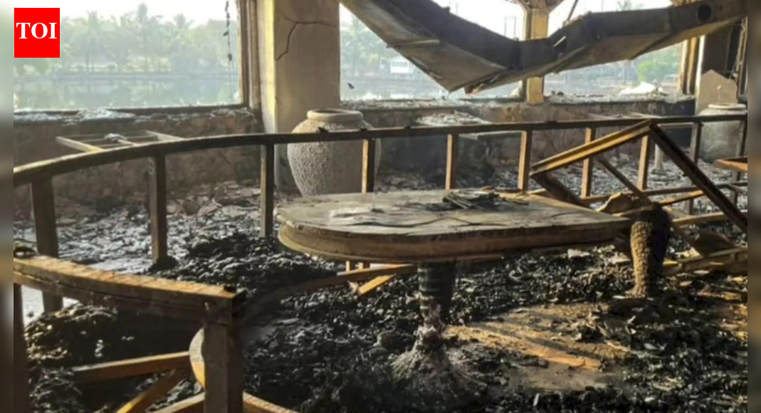 Goa inferno: 'Island' club with narrow path leading to it made firefighting a challenge