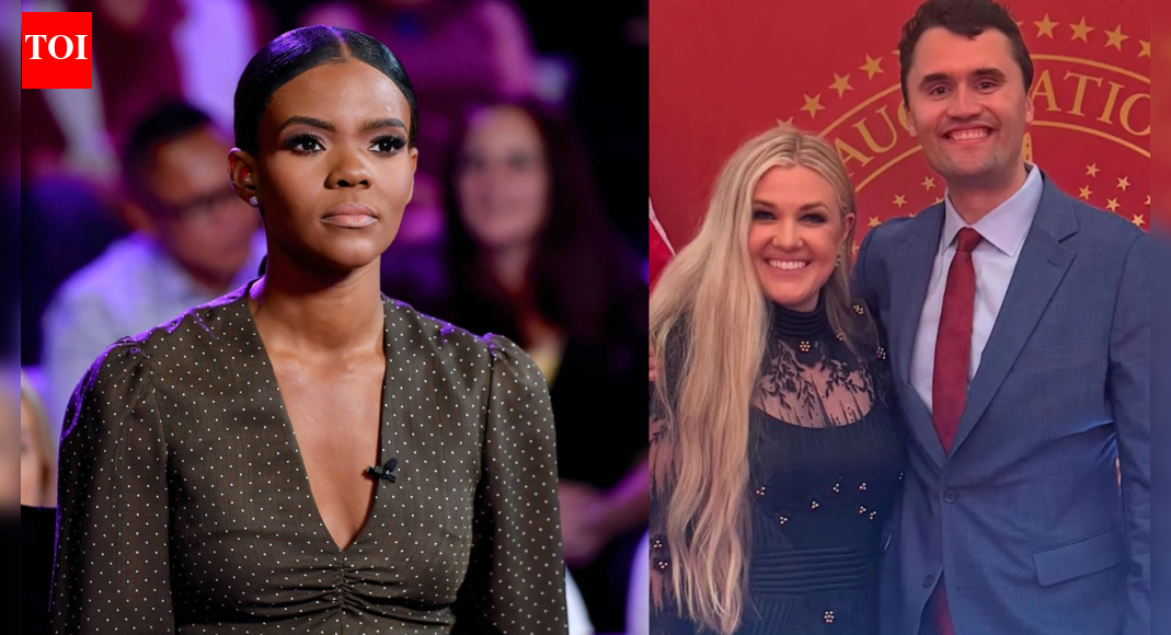 Old Charlie Kirk interview with blushing Erika Kirk returns to spotlight as Candace Owens fuels cover up allegations
