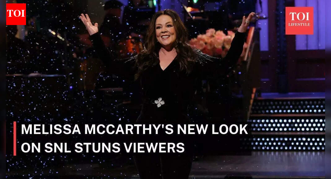 Melissa McCarthy stuns viewers with her new look on Saturday Night Live