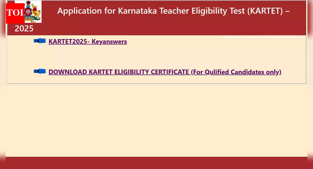 Kartet answer key 2025 out, download official PDF for paper 1 and paper 2 here