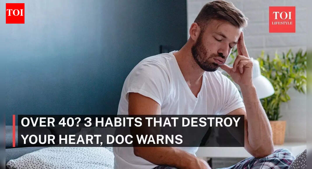 Over 40? Quit 3 habits before they destroy your heart, top doc warns