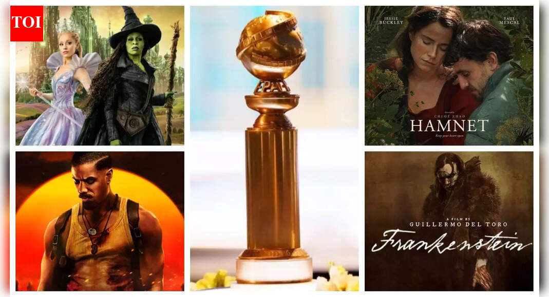 Golden Globe Nominations: Hollywood's awards race heats up; 'Wicked', 'Hamnet', 'Sinners', 'Frankenstein' vie for top honours
