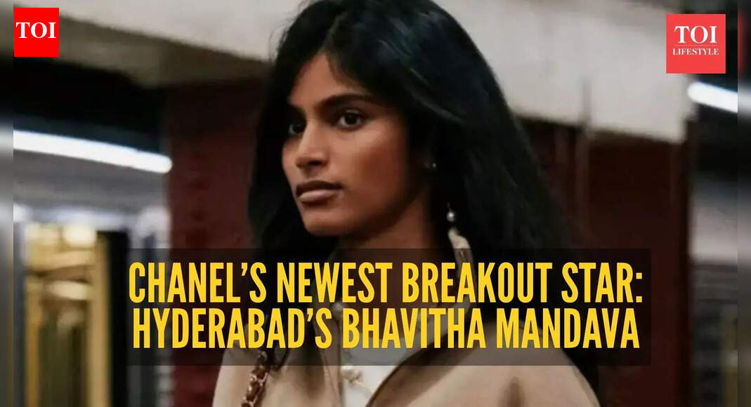 Hyderabad’s Bhavitha Mandava just made global fashion history by becoming first Indian to lead Chanel’s opening walk in New York