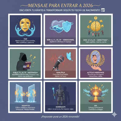 Un mal hábito que debes transformar antes de que termine el año, según tu fecha de nacimiento