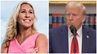 'Republicans are terrified to step out of line': Marjorie Taylor Greene claims GOPs mock Trump 'privately'