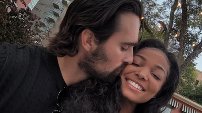 Olympic queen Gabby Thomas receives romantic birthday message from fiance Spencer McManes as he lights up her 29th celebration