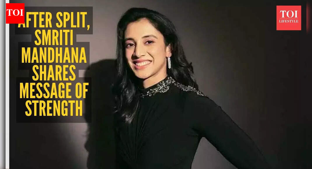 After wedding cancellation, Smriti Mandhana posts message on strength: 'Calm isn't silence - it's control'