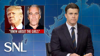 'Lot of his girlfriends still had braces’: SNL makes dark joke on Jeffrey Epstein as photos of his mansion go viral