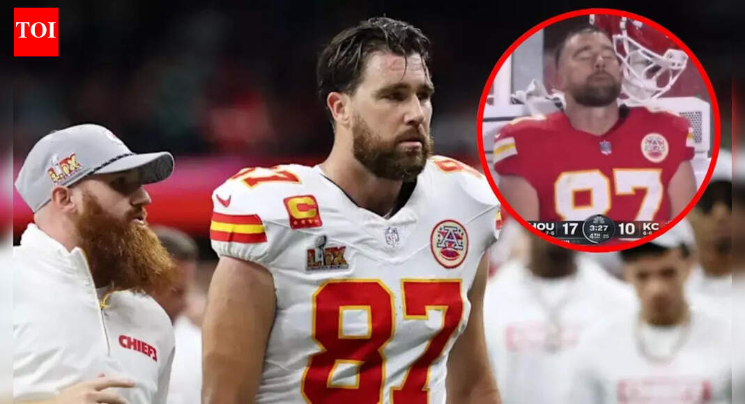 The end? Travis Kelce’s silent sideline collapse sets off retirement alarms after Chiefs loss