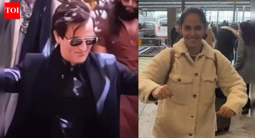 Saina Nehwal recreates Akshaye Khanna's viral dance from 'Dhurandhar' on the 'Flipperachi' song, netizens shower love - WATCH VIDEO