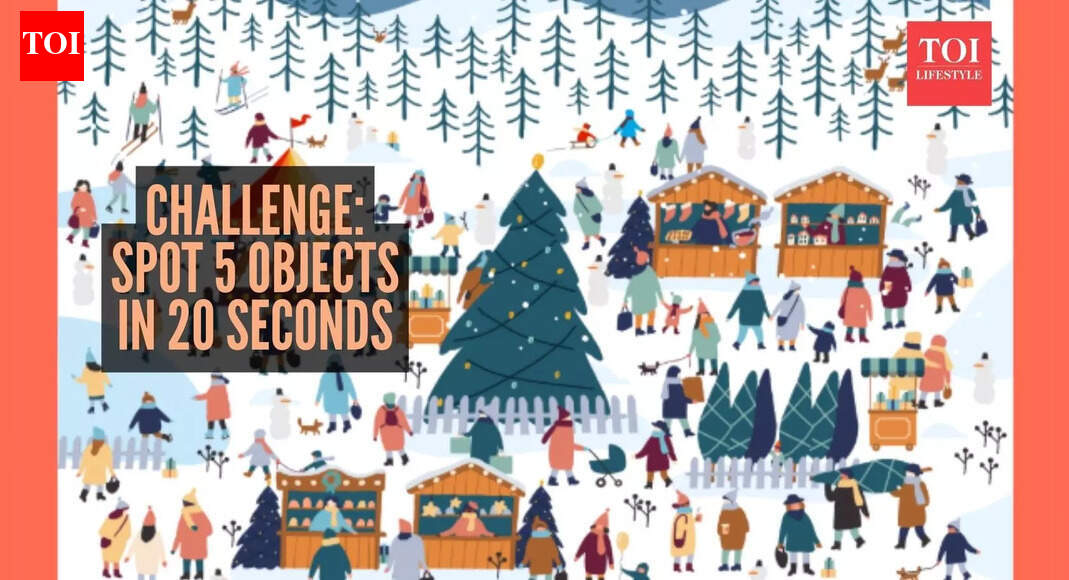 Optical Illusion: Only a person with laser-sharp focus and 20/20 eyesight can spot 5 hidden objects