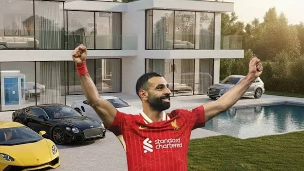 How rich is Liverpool player Mohamed Salah? Unveiling his luxury life,  supercars and tech-filled mansion | - The Times of India