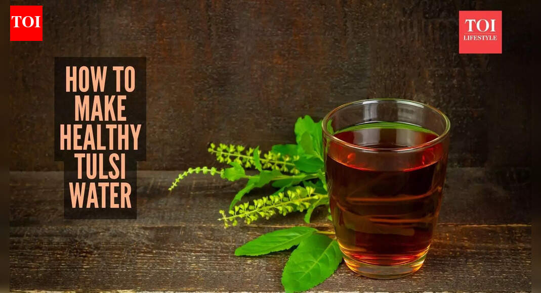 Homemade Tulsi water: How to make this health drink for safe consumption