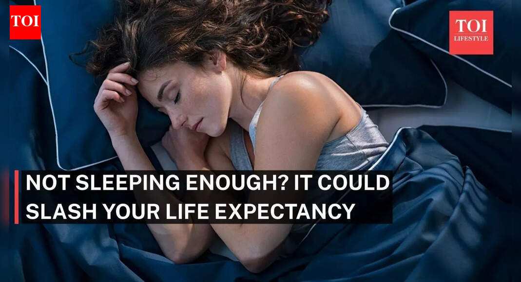 Not sleeping enough? You could be cutting years off your life