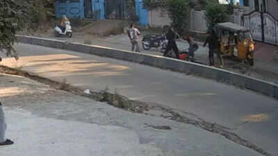 Hyderabad horror: Businessman hacked, bludgeoned with stones, shot dead; CCTV captures chilling murder
