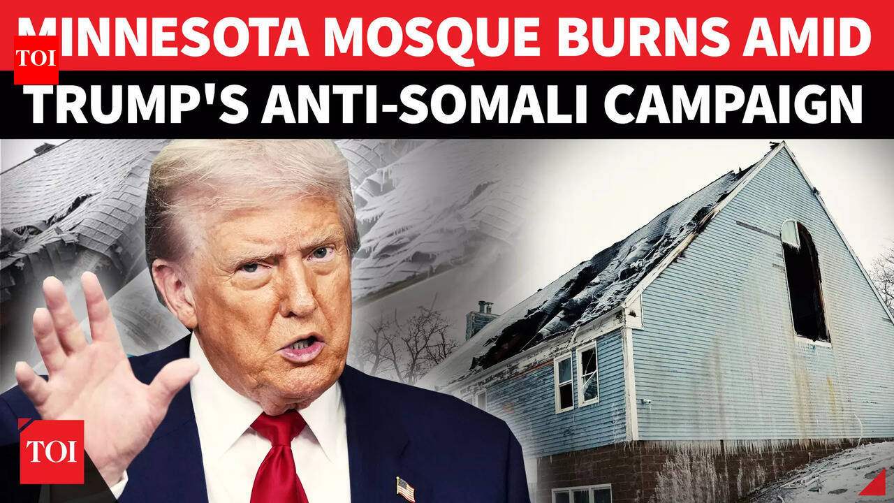 Minnesota Mosque Destroyed: Tensions Explode As Trump Attacks Somalis ...