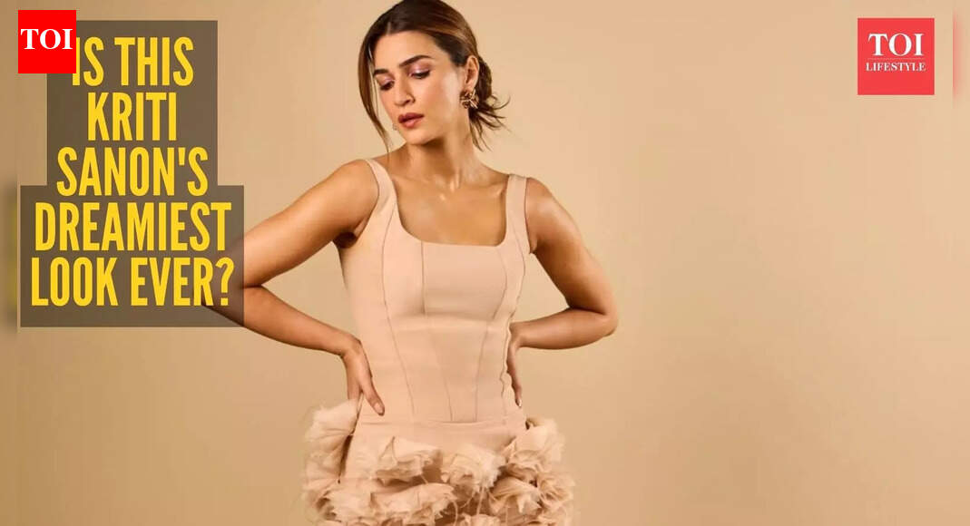 Kriti Sanon steals the spotlight in Jeddah with a jaw-dropping beige gown