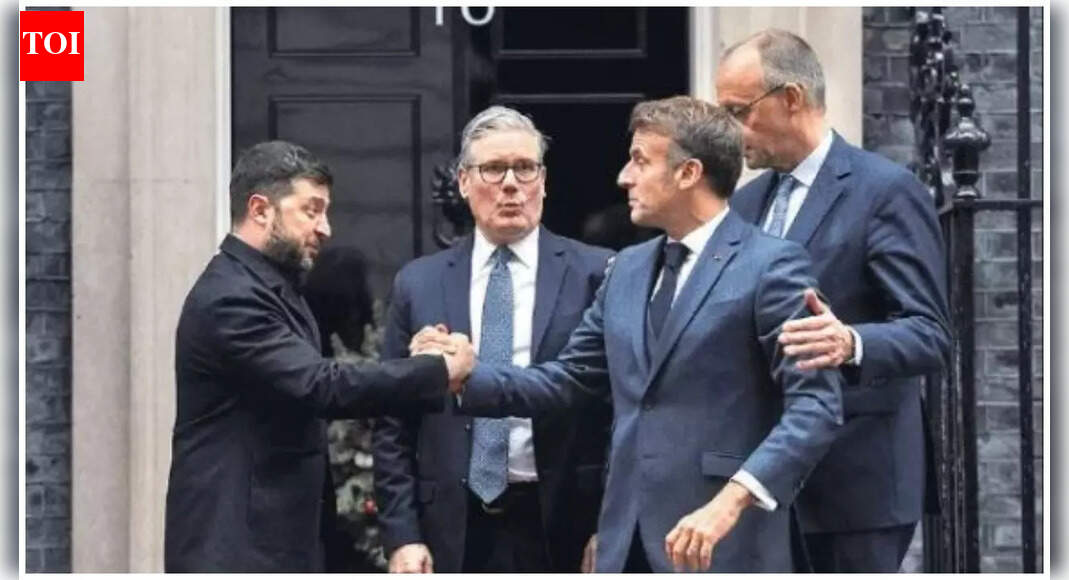 Europeans vow to back Kyiv as peace talks go on