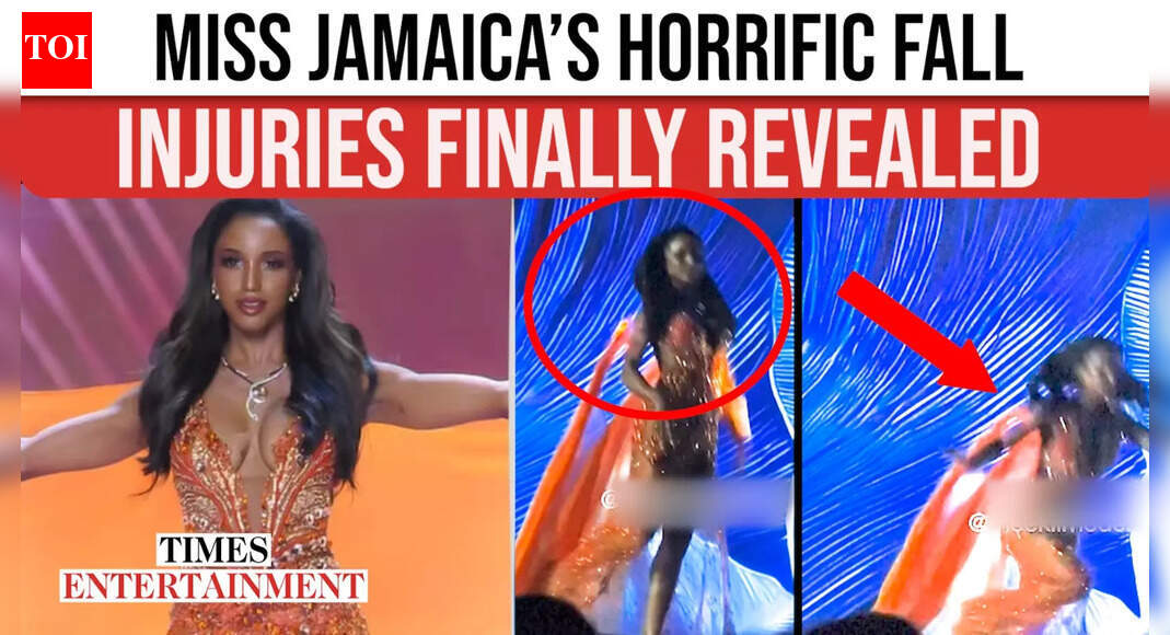 Miss Universe Chaos: Miss Jamaica Gabrielle Henry’s Hidden Injuries EXPOSED After Stage Fall