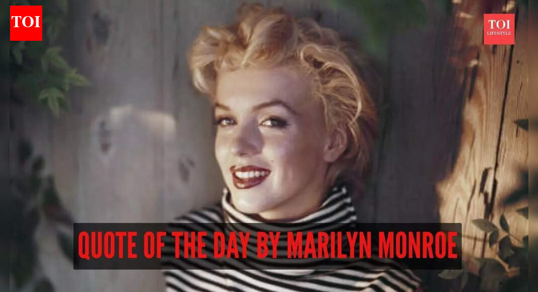 Quote of the day by Marilyn Monroe: “I believe that everything happens for a reason. People change so that you…”