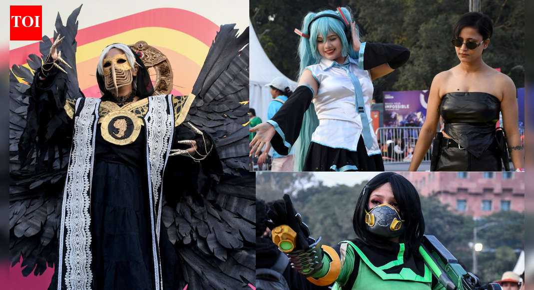 When Delhi crowds caught cosplay bug: Fans in cosplay flood event, from resident evil to K-pop, with gaming zone | Delhi News