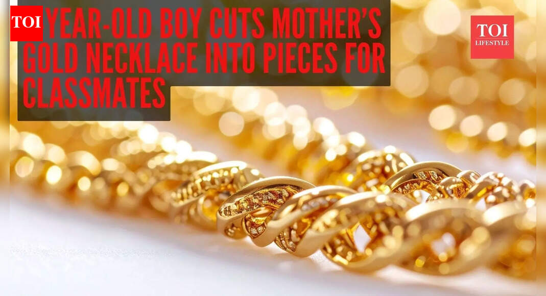 8-year-old boy cuts mother’s gold necklace into pieces for classmates - the viral story shocking parents online