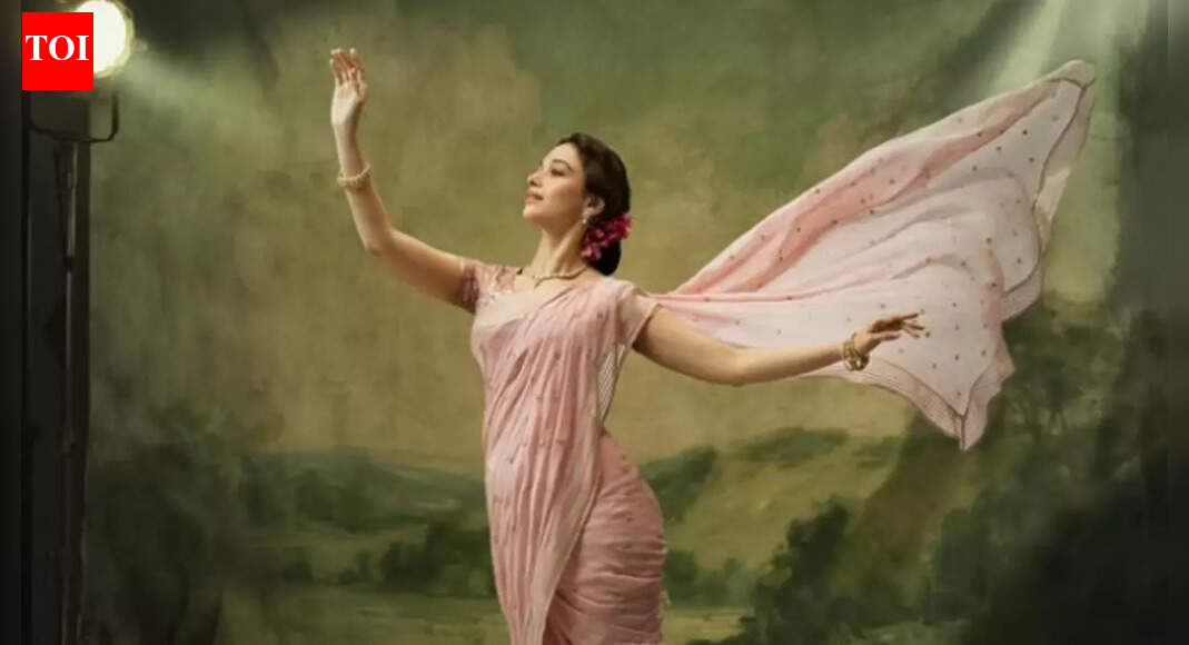 वी. शांताराम की बायोपिक में जयश्री के रूप में तमन्ना भाटिया का पहला लुक जारी, प्रशंसकों ने कहा, ‘वाह’ |