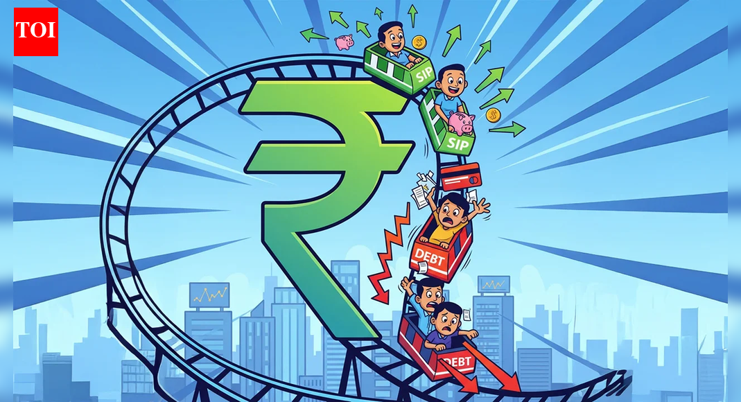 SIP boom vs debt surge: Is India’s middle class getting rich or over-leveraged?