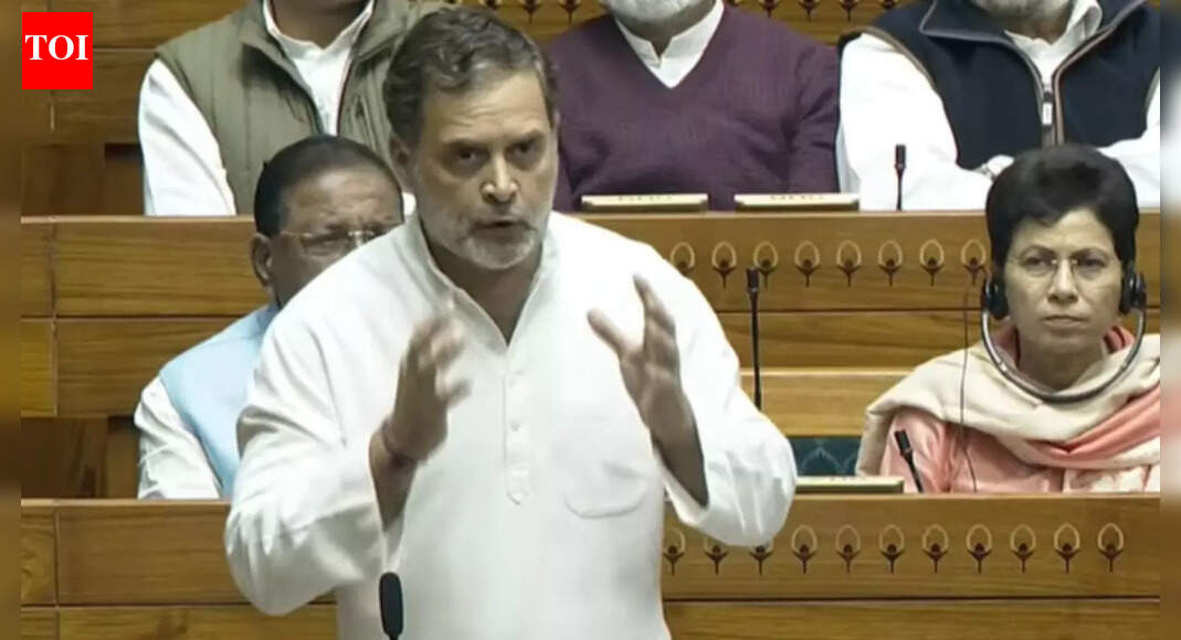 'Vote chori biggest anti-national act': Rahul in Lok Sabha during SIR debate; slams RSS