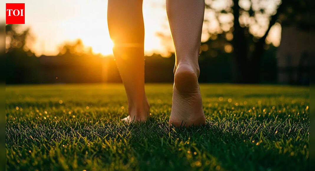 Walking barefoot on grass in the morning: 7 health benefits from improved sleep to heart health