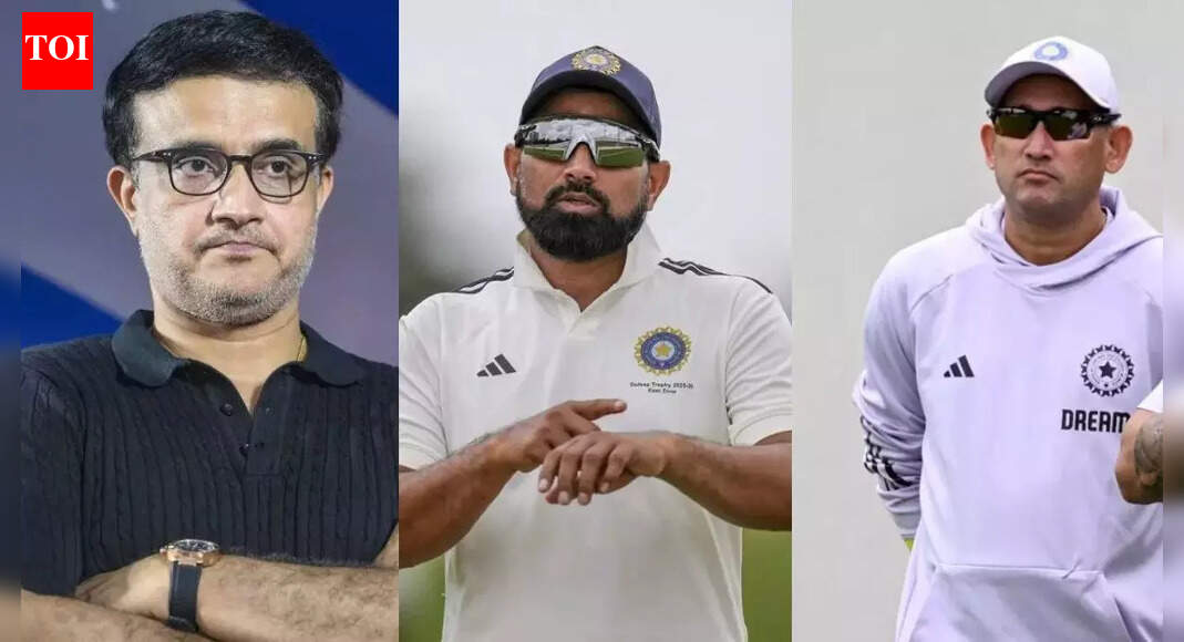'Don't see any reason': Ganguly questions Agarkar over Shami’s India snub