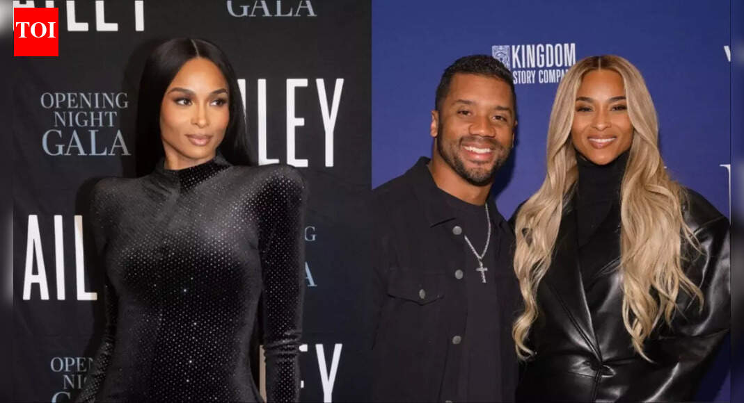 Russell Wilson’s wife Ciara turns heads on the city streets, radiating confidence in a sleek black bodycon maxi dress