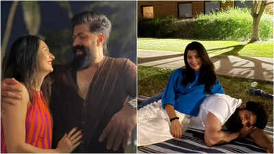 Yash's wife Radhika Pandit drops a cute and funny video as they celebrate their 9th wedding anniversary; captions, 'My answer to everything'