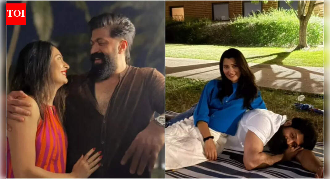 Yash's wife Radhika Pandit drops a cute and funny video as they celebrate their 9th wedding anniversary; captions, 'My answer to everything'