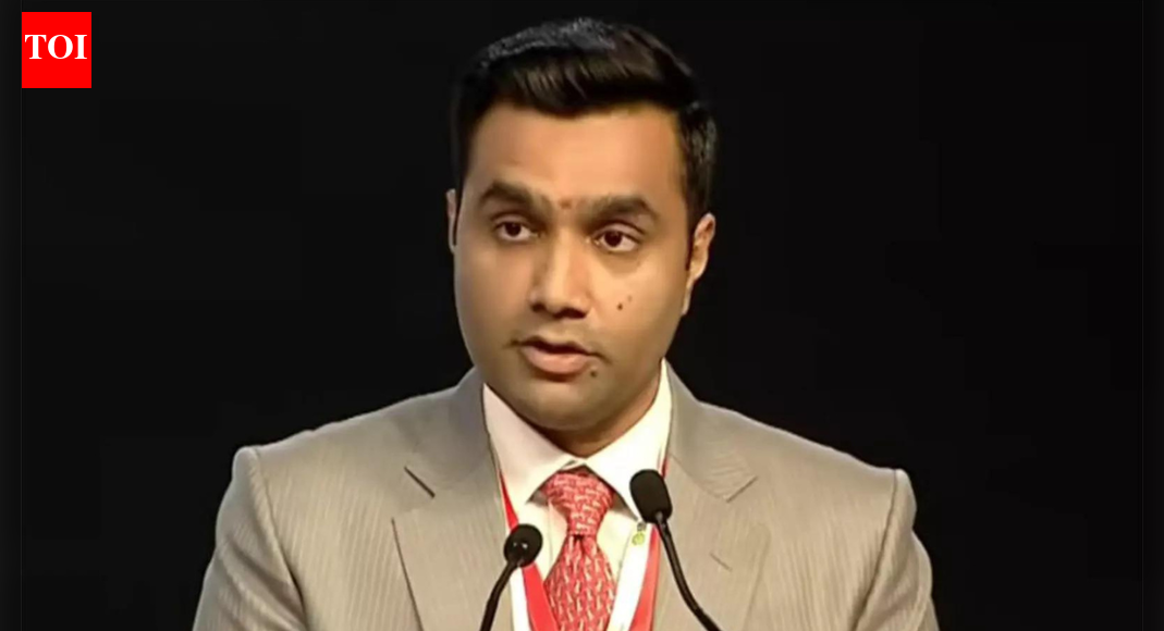 <div>At Telangana Rising Global Summit, Karan Adani highlights group's strong journey in state</div>