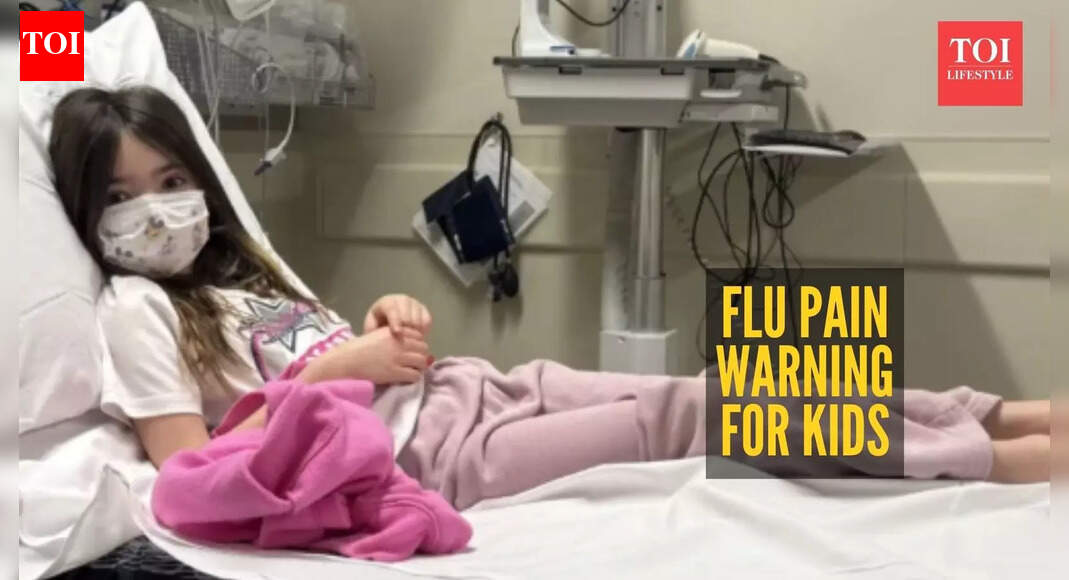 9-year-old’s sudden leg pain reveals a rare flu complication