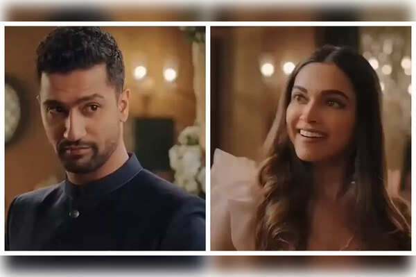 Vicky Kaushal and Deepika Padukone in old ad