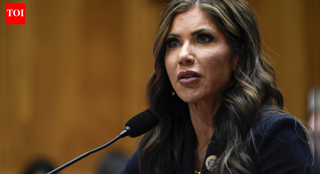 Kristi Noem így reagál a híresztelésekre, miszerint Trump leváltja őt a Fehér Házban: „Itt fogok szolgálni…”