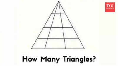 Brain Teaser: Only a person with a high IQ and excellent creativity can count the correct number of triangles