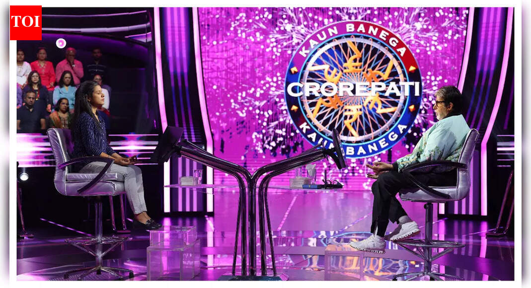 Kaun Banega Crorepati 17: Amitabh Bachchan tries breathing exercise with Yoga instructor and contestant Pratibha Singh