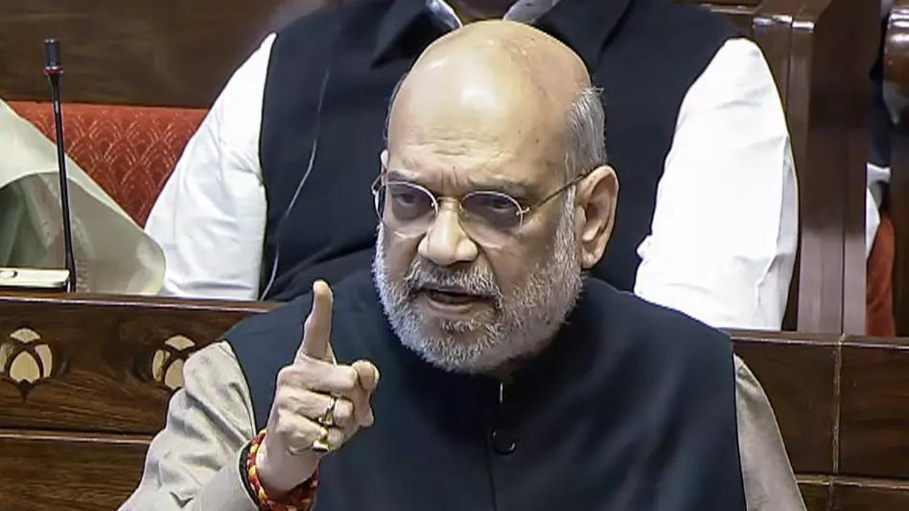 Oppn belittling 'Vande Mataram' by linking it to Bengal polls: Amit Shah in  Rajya Sabha | India News - The Times of India